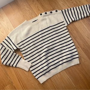Polo Ralph Lauren Pima Cotton Striped Sweater in XS
